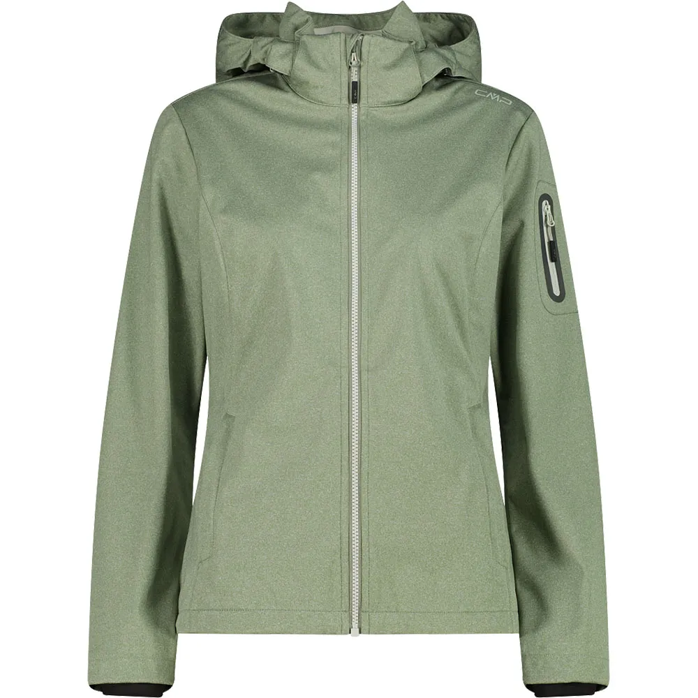 Cmp 39a5016m Light Softshelljack Avocado Mel.
