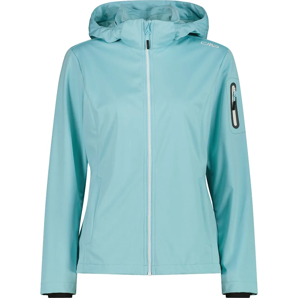 Cmp 39a5016m Light Softshelljack Lagoon Mel.