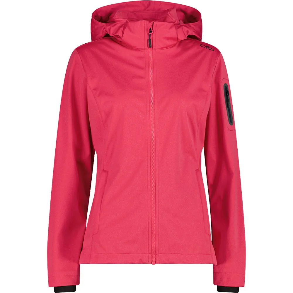 Cmp 39a5016m Light Softshelljack Magenta Mel.