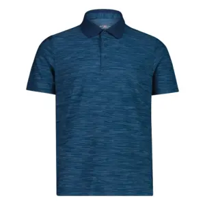 Cmp 39t5817 Korte Mouw Poloshirt Petroleum Mel.