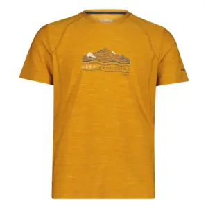 Cmp 39t6547 T-shirt Met Korte Mouwen Curcuma Mel.