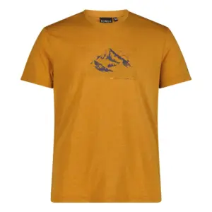 Cmp 39t7527 T-shirt Met Korte Mouwen Curcuma Mel.