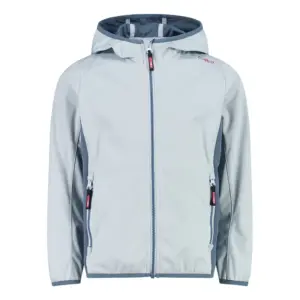 Cmp Fix Hood 39a5115 Softshelljack Blauw