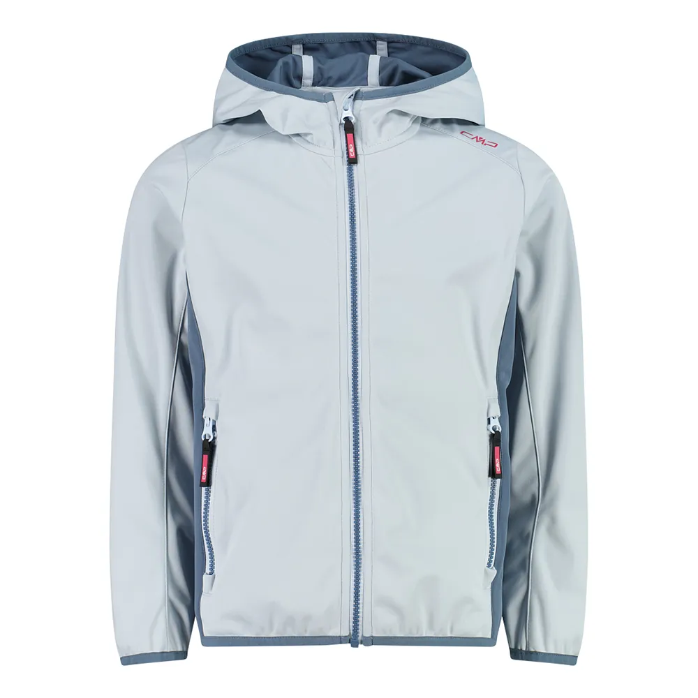 Cmp Fix Hood 39a5115 Softshelljack Blauw