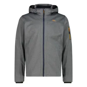 Cmp Zip Hood 39a5027m Softshelljack Grijs