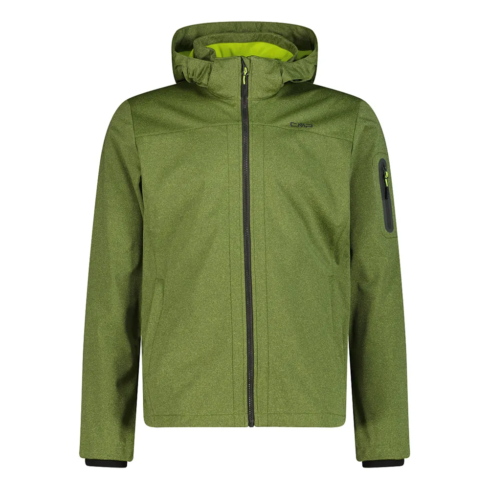 Cmp Zip Hood 39a5027m Softshelljack Mela Mel.