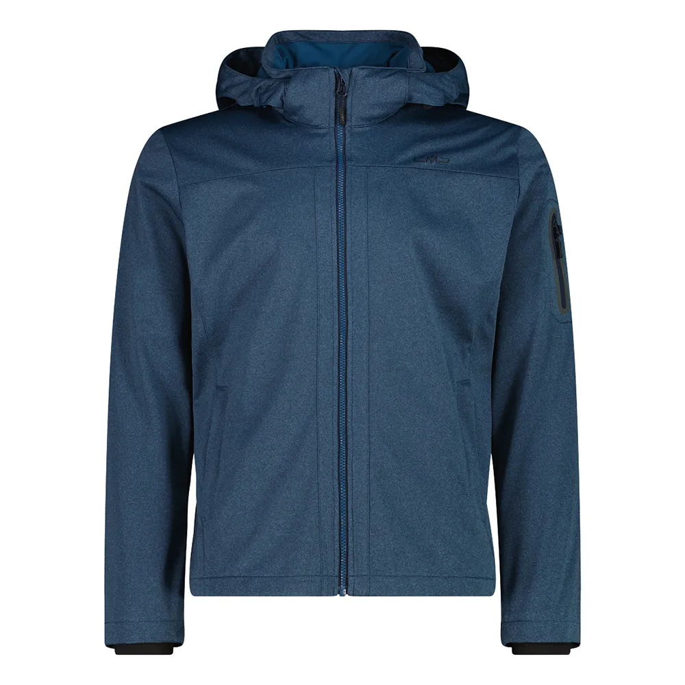 Cmp Zip Hood 39a5027m Softshelljack Petroleum Mel.