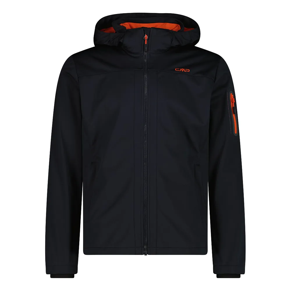 Cmp Zip Hood 39a5027 Softshelljack Oranje