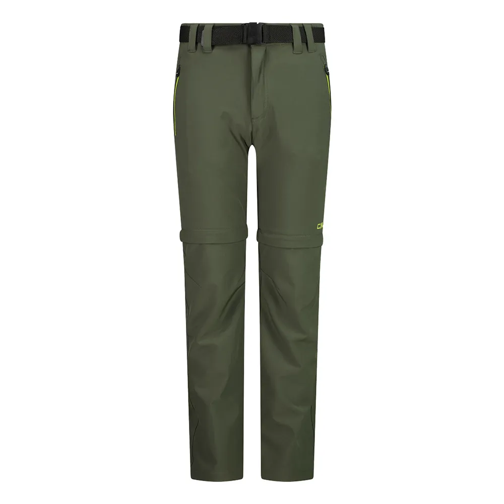 Cmp Zip Off 3t51644 Broek Groen