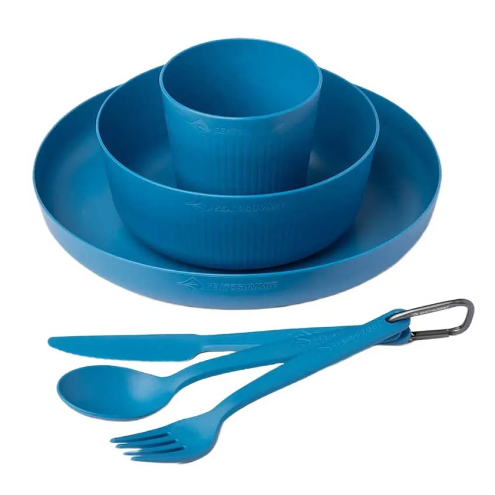 Sea To Summit Camp Serviesset Blauw