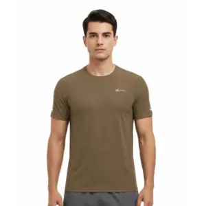 Newwood Dominic T-shirt Met Korte Mouwen Camel