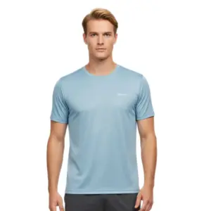 Newwood Rock T-shirt Met Korte Mouwen Blauw