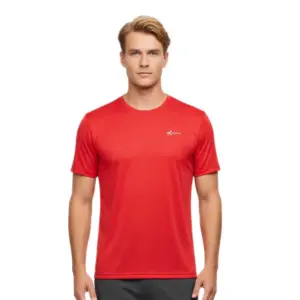 Newwood Rock T-shirt Met Korte Mouwen Rood