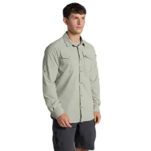 Craghoppers Nosilife Adventure Iii Overhemd Met Lange Mouwen Bay Leaf