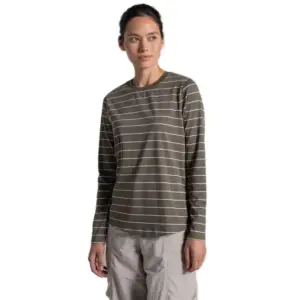 Craghoppers Nosilife Akona T-shirt Met Lange Mouwen Olijf