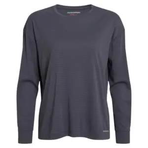 Craghoppers Nosilife Solar Shield+ T-shirt Met Lange Mouwen Antraciet