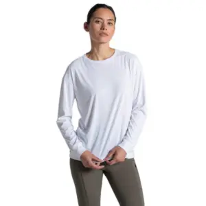 Craghoppers Nosilife Solar Shield+ T-shirt Met Lange Mouwen Wit