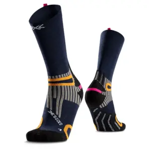 X-socks Hike Anatomix Merino Crewsokken Heather Marine