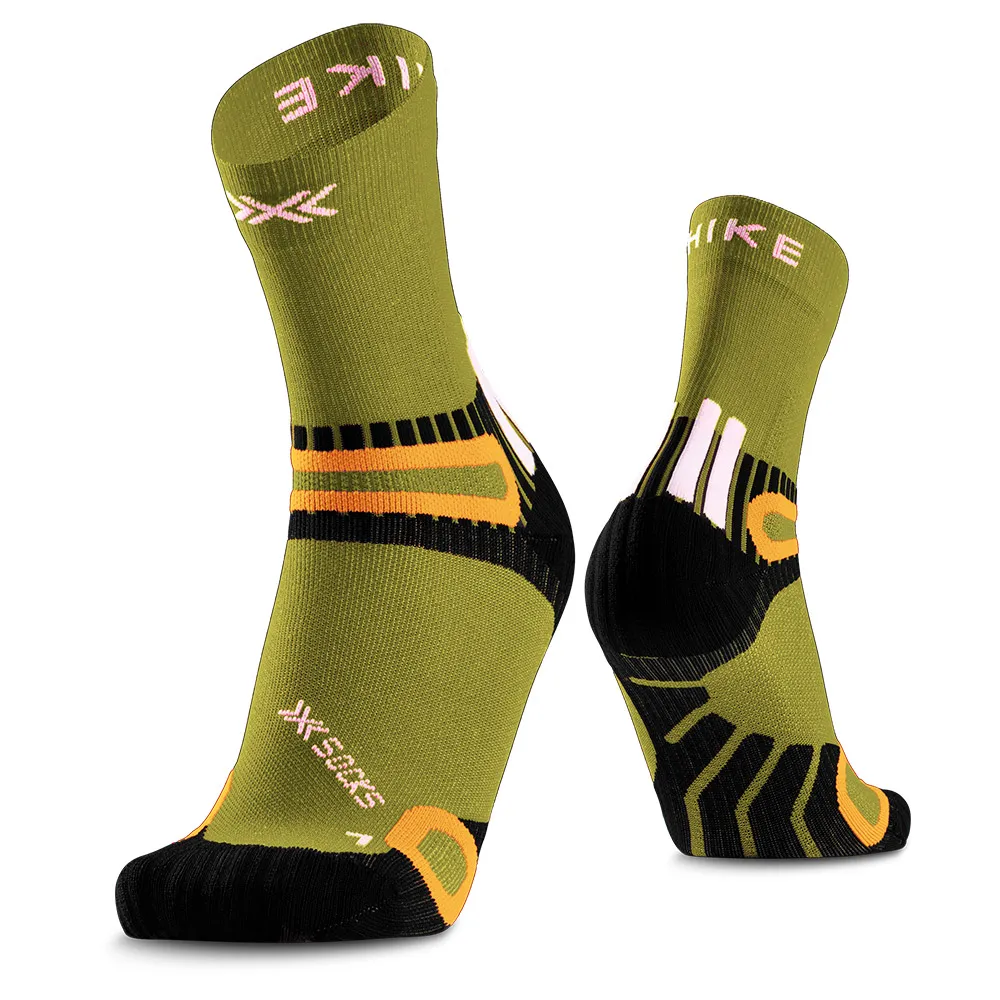 X-socks Hike Discover Ankle Sokken Olijf