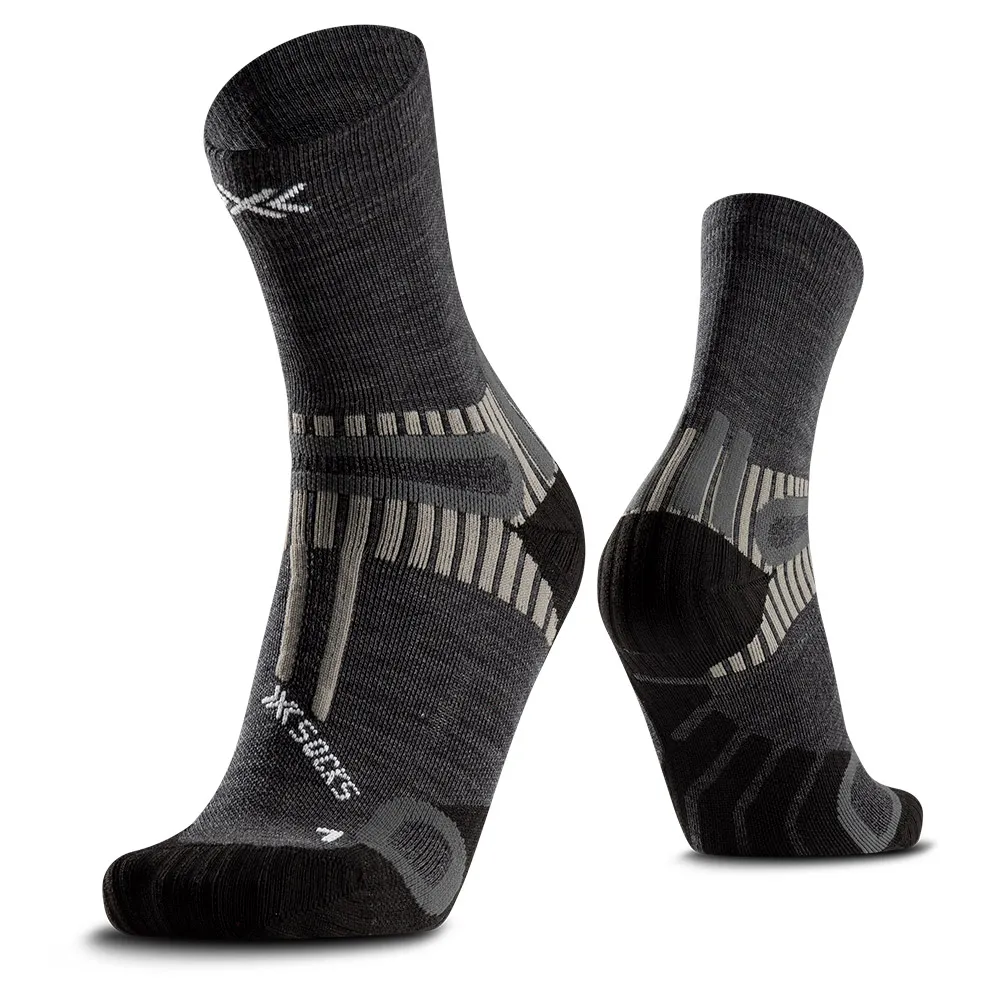 X-socks Hike Perform Merino Ankle Sokken Grijs