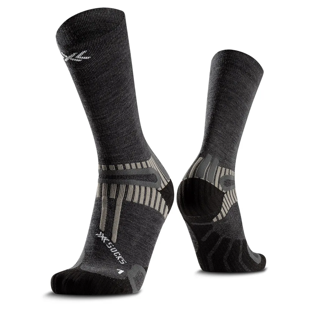 X-socks Hike Perform Merino Crewsokken Grijs