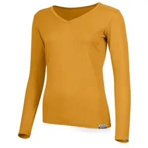 Lasting Eva T-shirt Met Lange Mouwen Mustard