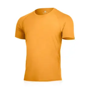 Lasting Quido T-shirt Met Korte Mouwen Mustard