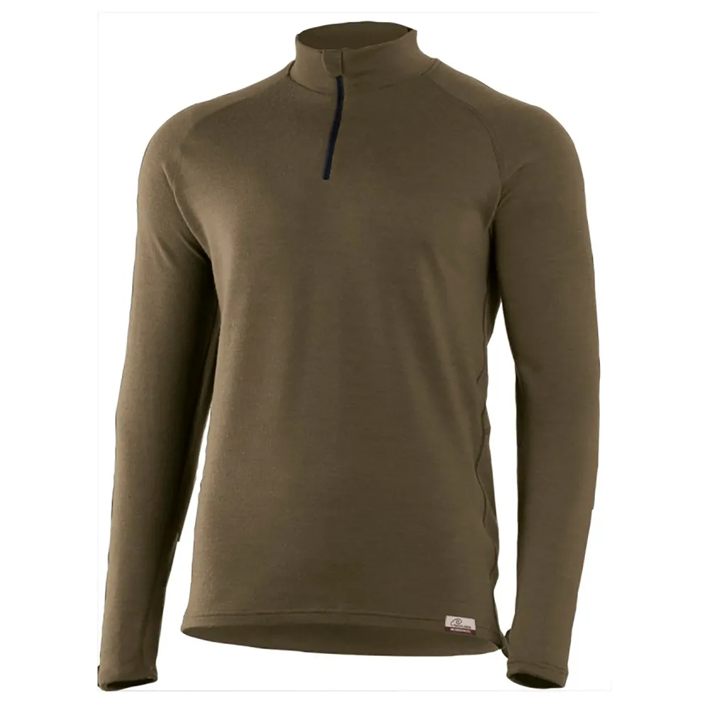 Lasting Wary Sweatshirt Met Halve Rits Groen
