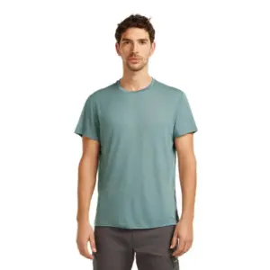 Icebreaker Merino Blend Core T-shirt Met Korte Mouwen Blauw
