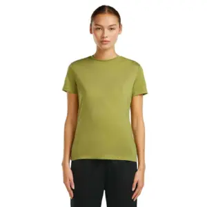 Icebreaker Merino Blend Core T-shirt Met Korte Mouwen Olijf