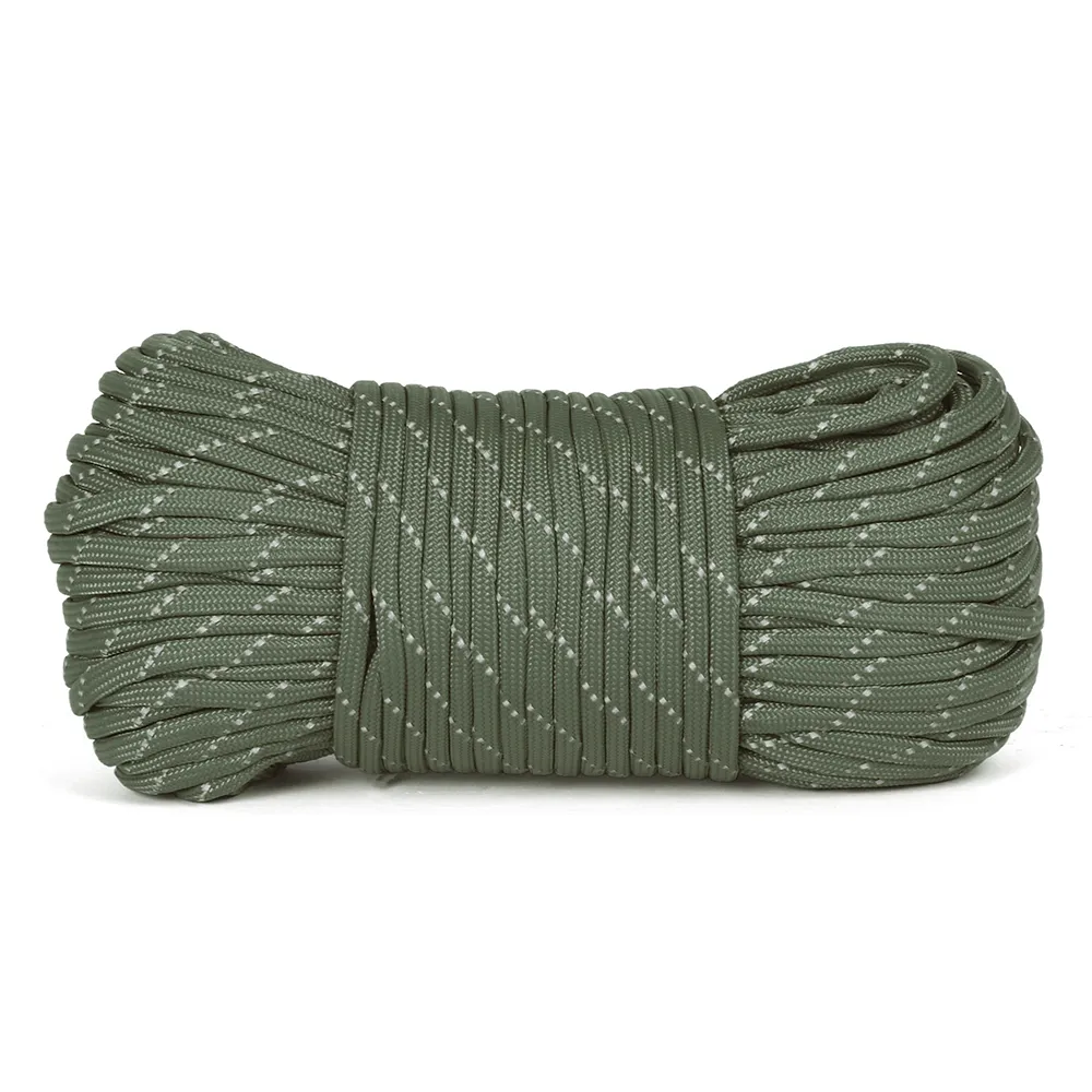 Lifesystems Paracord 7core-550lb Touw Olijf