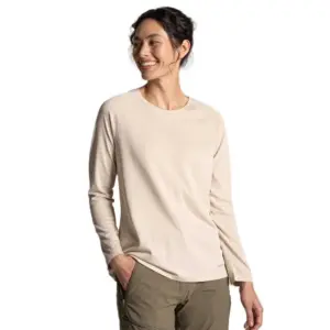 Craghoppers Nosilife Nour T-shirt Met Lange Mouwen Oyster Marl
