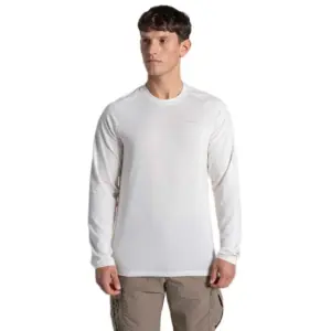 Craghoppers Nosilife Nour T-shirt Met Lange Mouwen Wit
