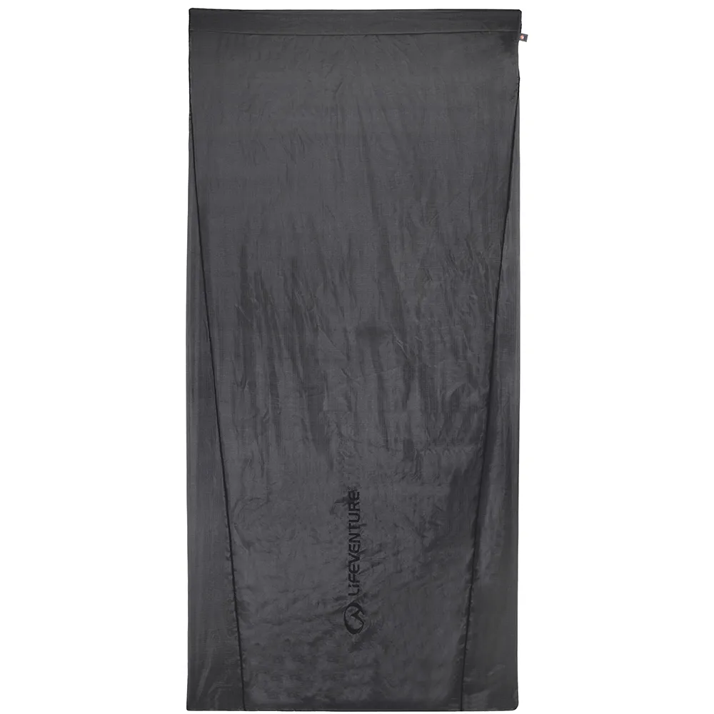 Lifeventure Silk Liner-rectangular Slaapzak Grijs