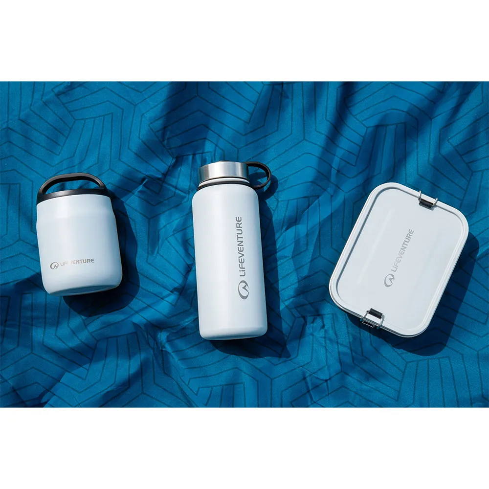 Lifeventure Stainless Steel Lunchbox Grijs