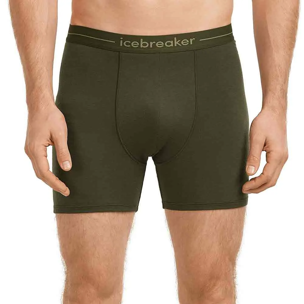 Icebreaker Anatomica Boxers Dark Loden