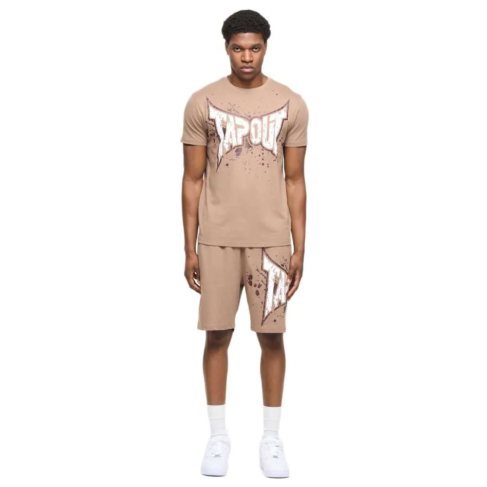 Tapout Dunlab Korte Mouw Set Bruin