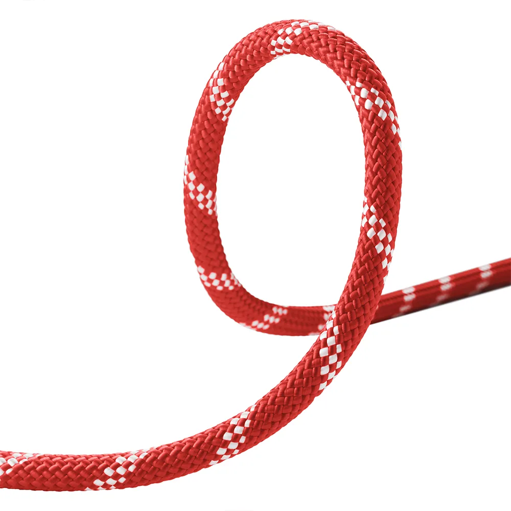 Edelrid Static Low Stretch 10.5 Mm Touw Rood