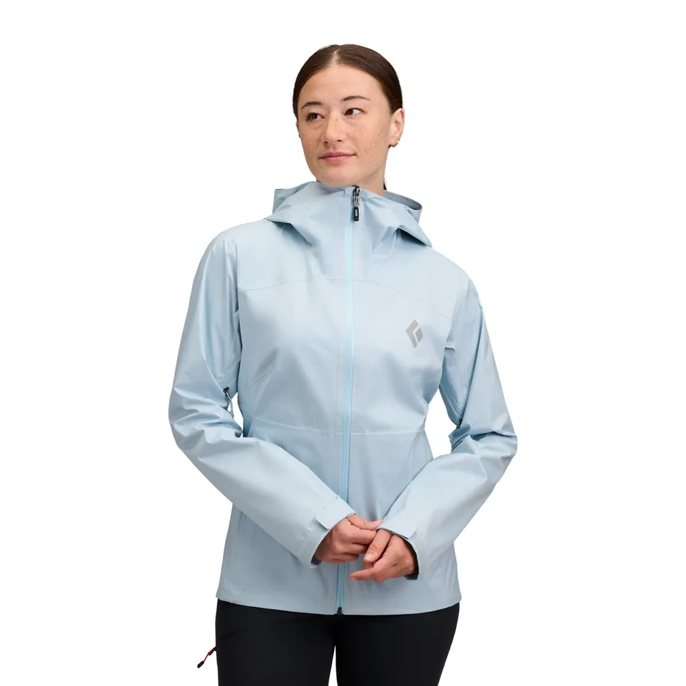 Diamond Fineline Stretch Shell Jas Blauw
