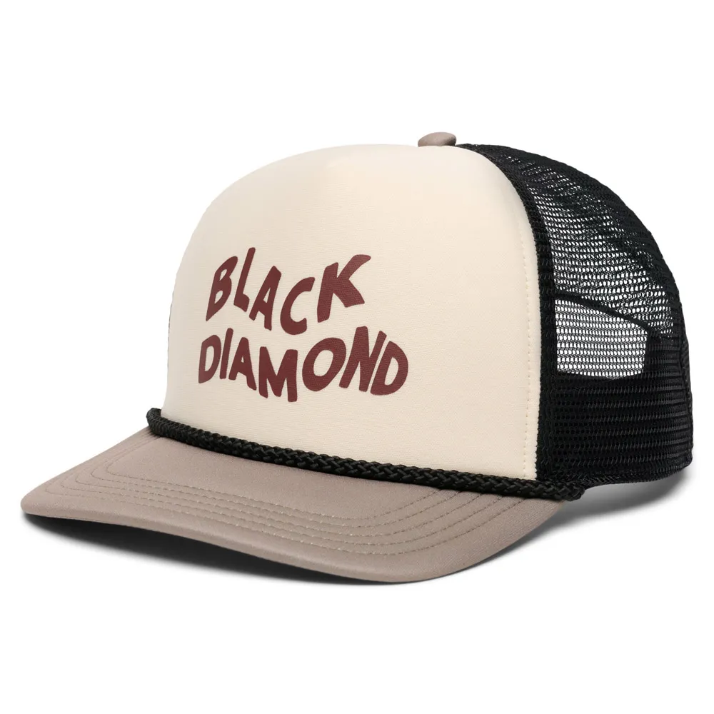 Diamond Flat Bill Trucker Pet Pine Smoke