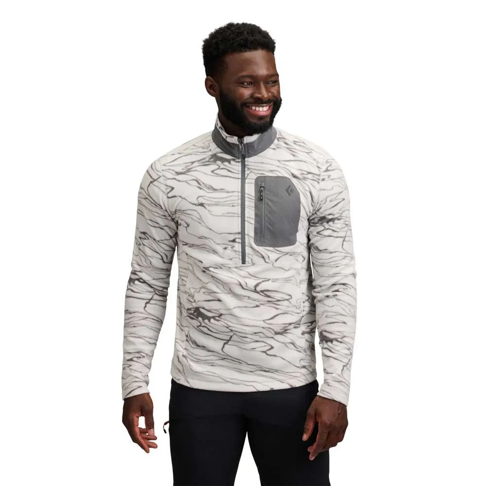 Diamond Lightweight Poly Fleece Met Halve Rits Wall