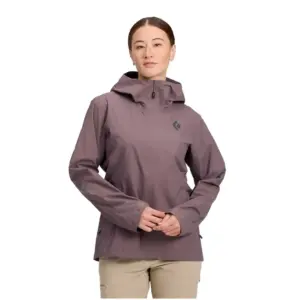 Diamond Strataline Stretch Shell Jas Dark Mauve