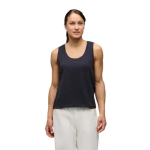 Diamond Stripe Mouwloos T-shirt Carbon