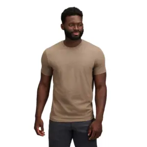 Diamond Stripe T-shirt Met Korte Mouwen Mushroom