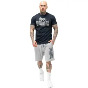 Lonsdale Mair Korte Mouw Set Marineblauw