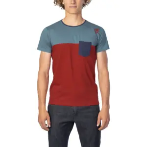 Rafiki Grab Lt T-shirt Met Korte Mouwen Chili Oil / Stormy