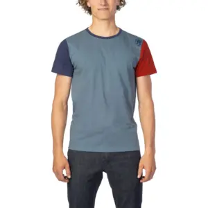 Rafiki Granite T-shirt Met Korte Mouwen Stormy / Chili / Ink