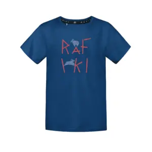 Rafiki Kailas T-shirt Met Korte Mouwen Blauw