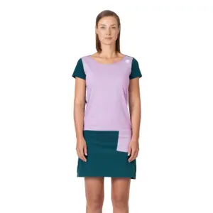 Rafiki Rosario Lt Korte Mouw Jurk Orchid Bloom / Tapestry