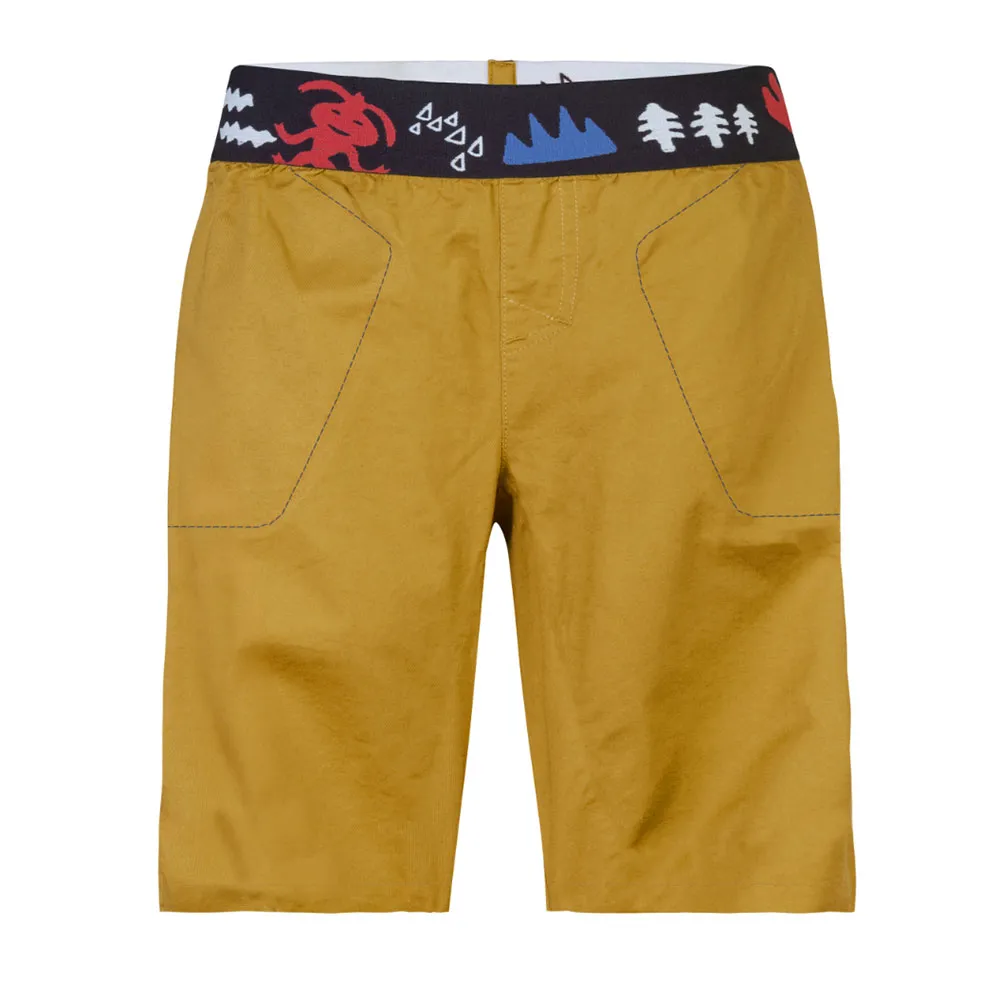 Rafiki Rumney Korte Broek Dried Tobacco / Graphite